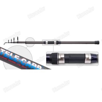 Удилище карповое AKARA Tele Carp 420. композит. 4.2 м. тест: 120 гр. 510 г